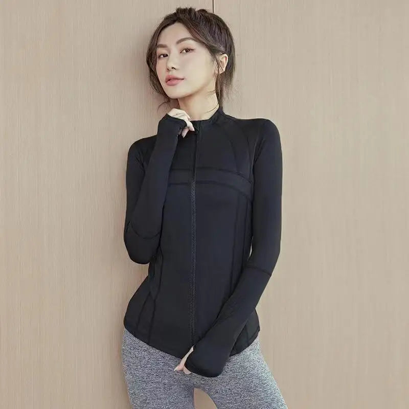 Zip Fitness Sleeve Top