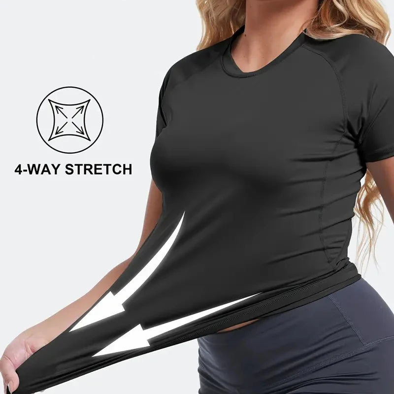 Quick Dry Stretchy Fitness Tees