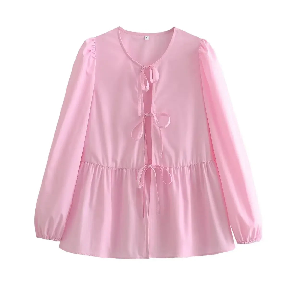 Vintage Women Puff Loose Sleeve