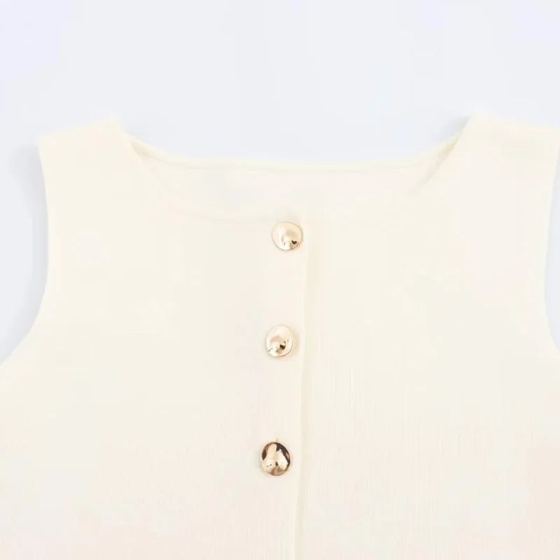 Elegant Knitted Vest