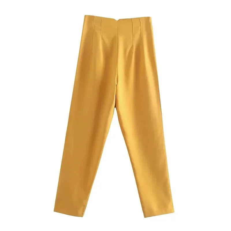 High waist Pencil Trousers