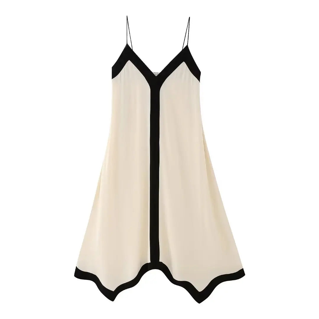 TRAF Stitching Camisole Dress