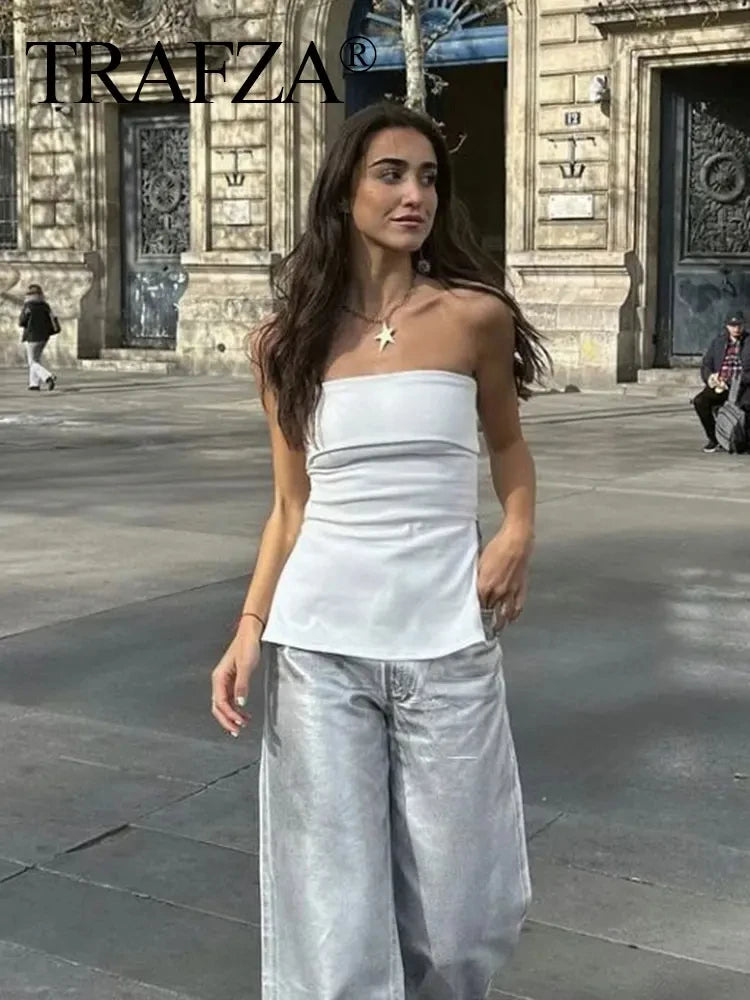TRAFZA Summer Strapless Bustiers