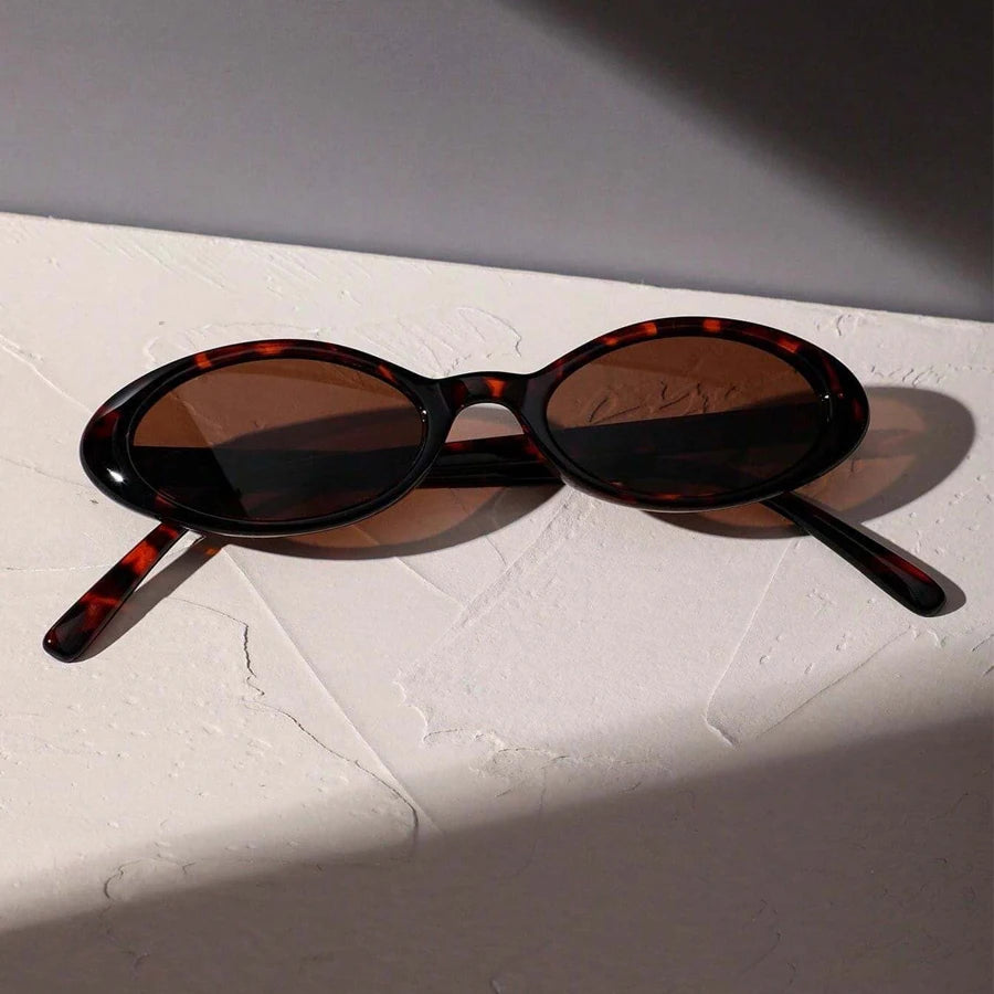 Vintage Oval Sunglasses