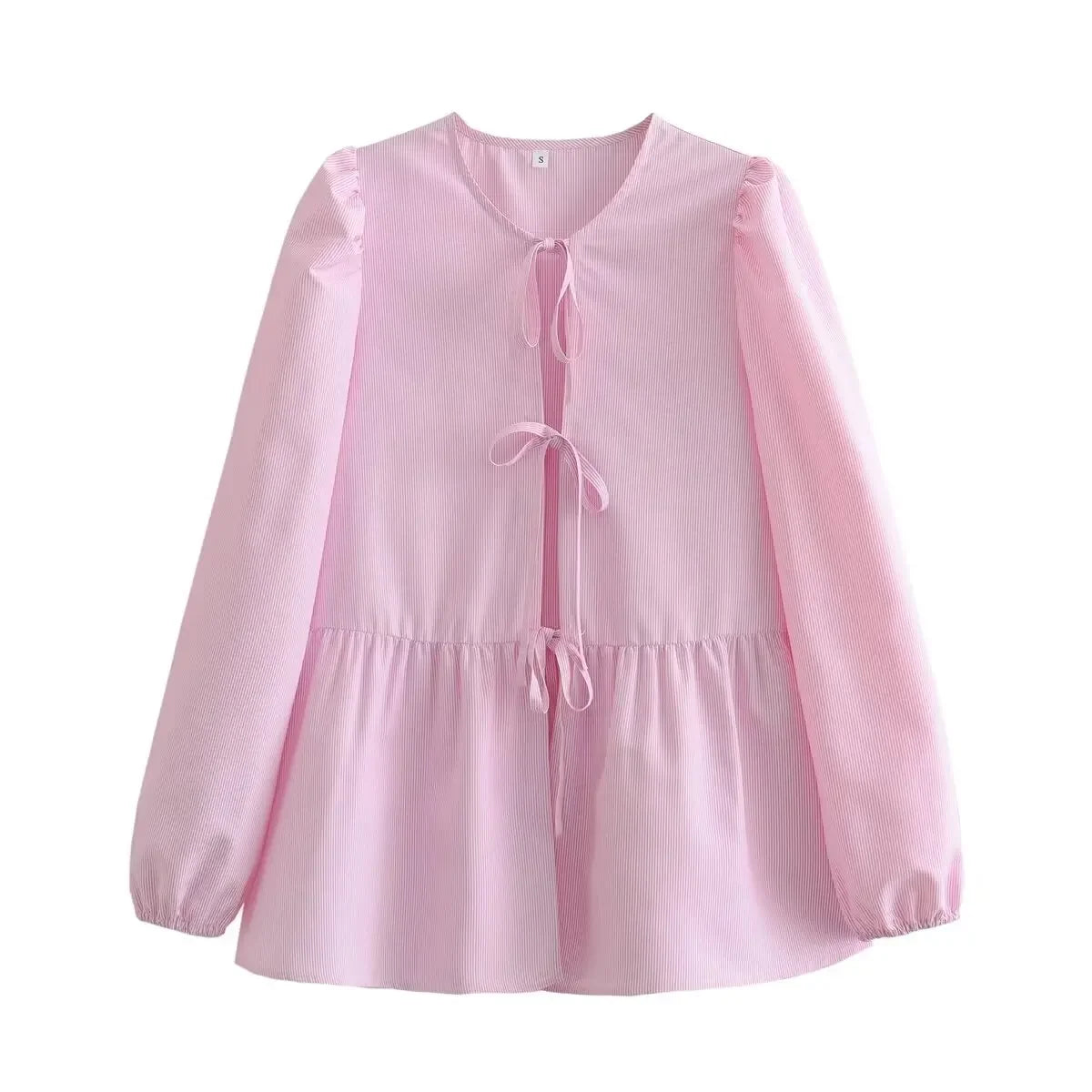 Vintage Women Puff Loose Sleeve