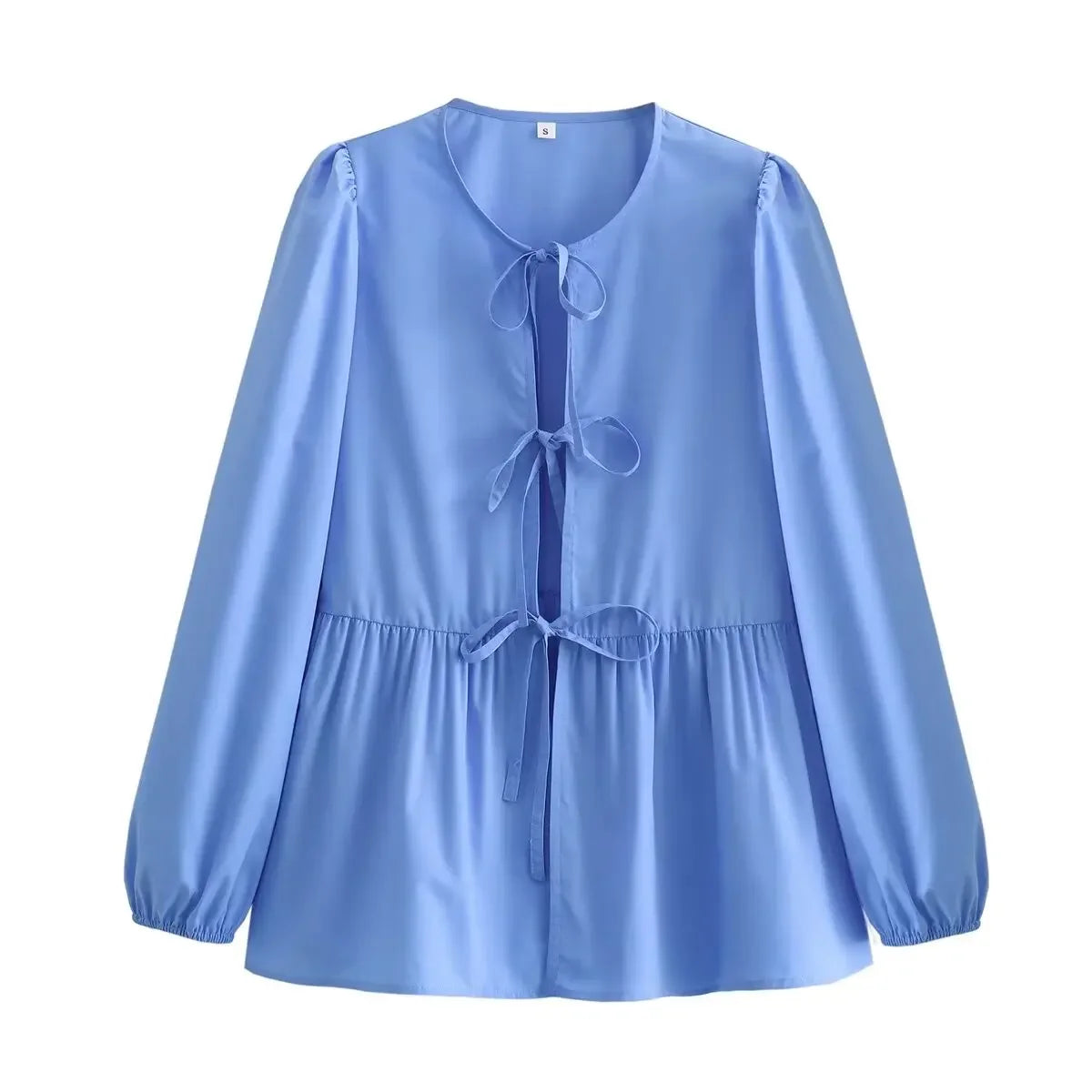 Vintage Women Puff Loose Sleeve