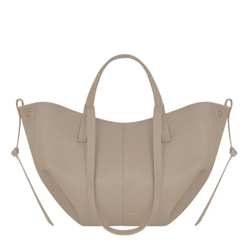 Cowhide Large Tote Shoulder Bag