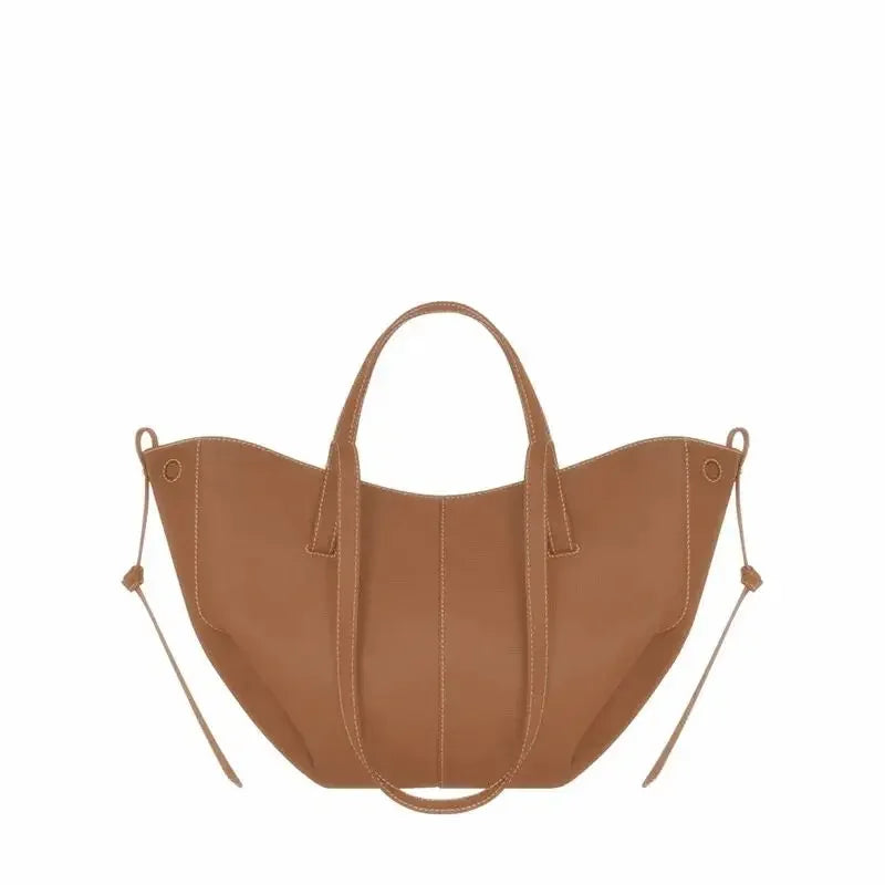 Cowhide Large Tote Shoulder Bag