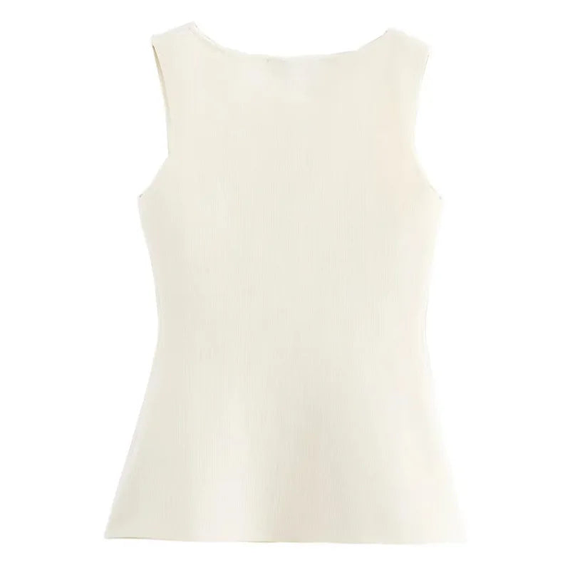 Elegant Knitted Vest
