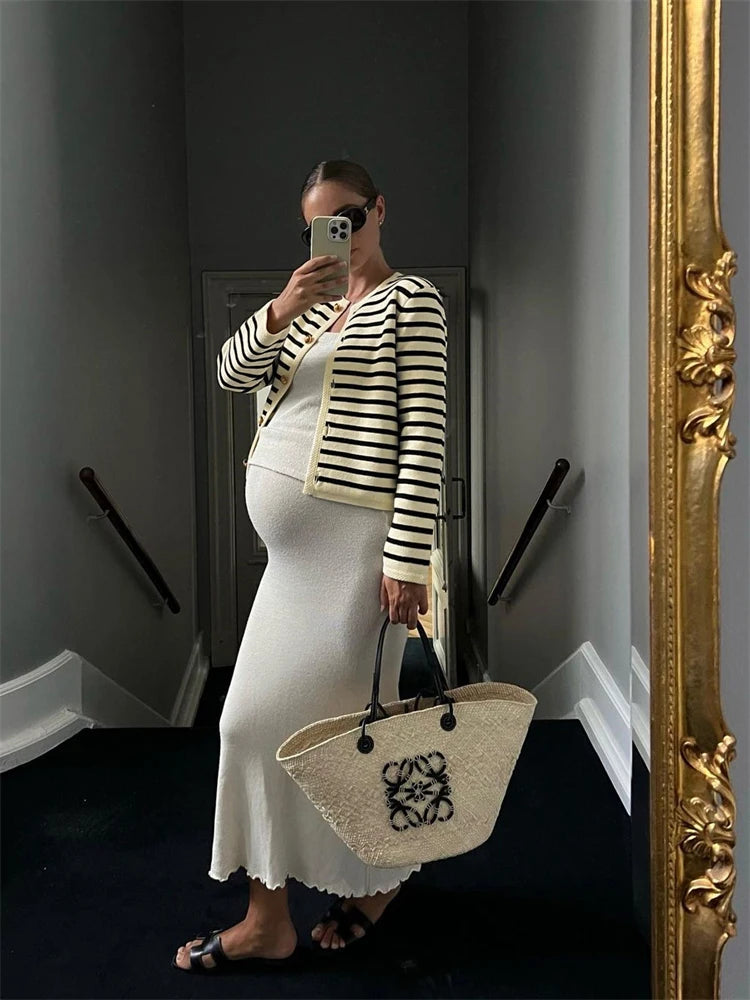 Tossy Striped Knit Set