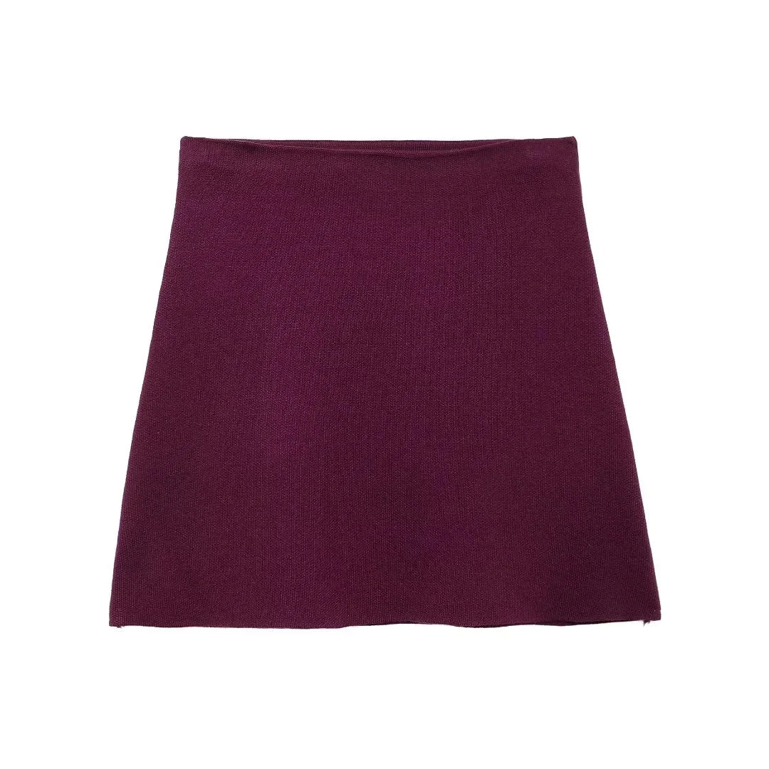 TRAFZA Chic Streetwear Knitted Set