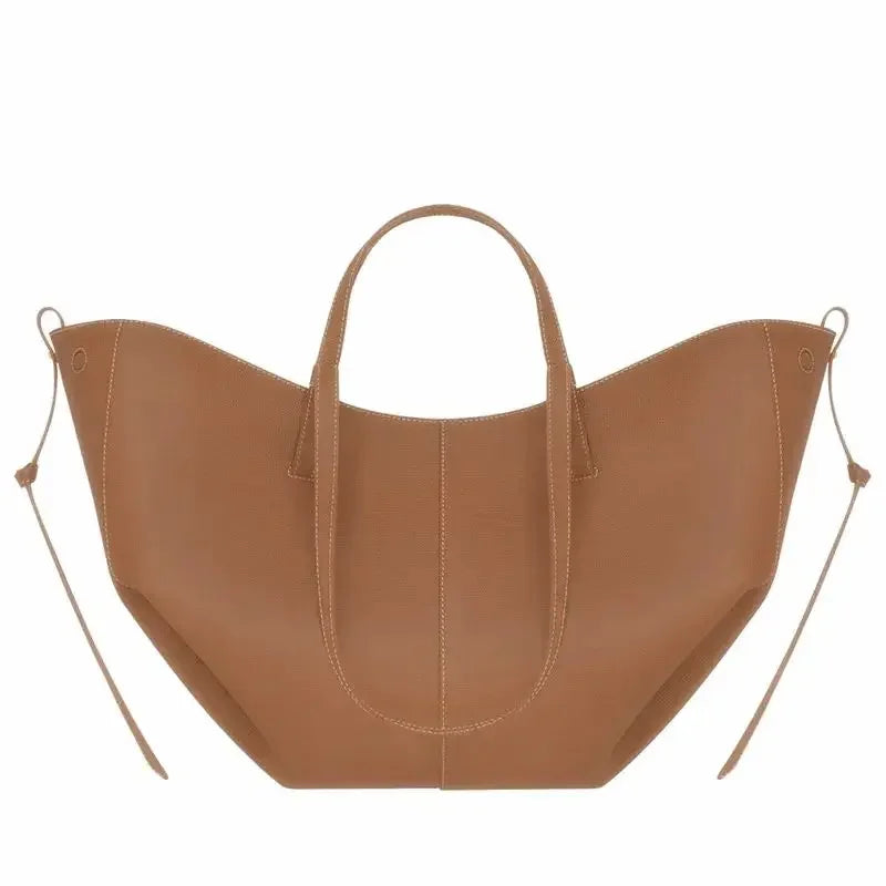 Cowhide Large Tote Shoulder Bag