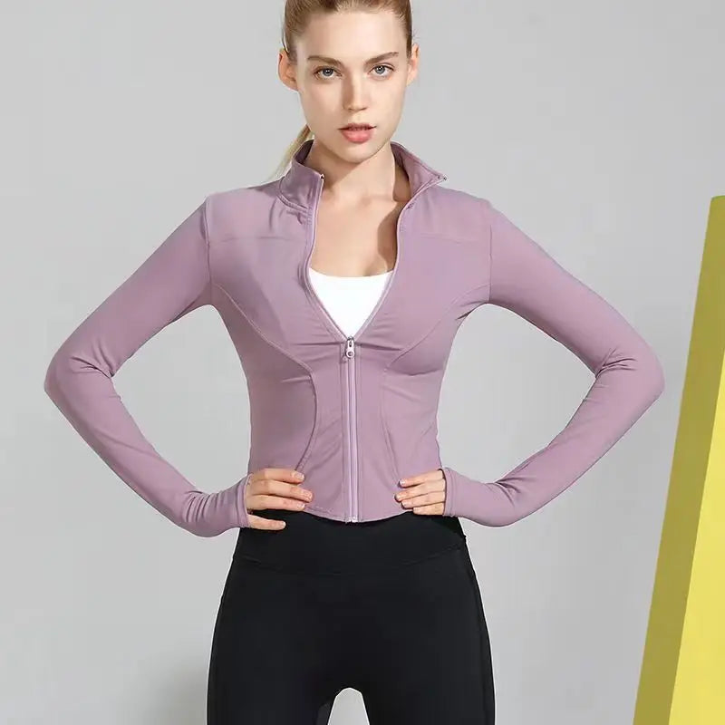 Zip Fitness Sleeve Top
