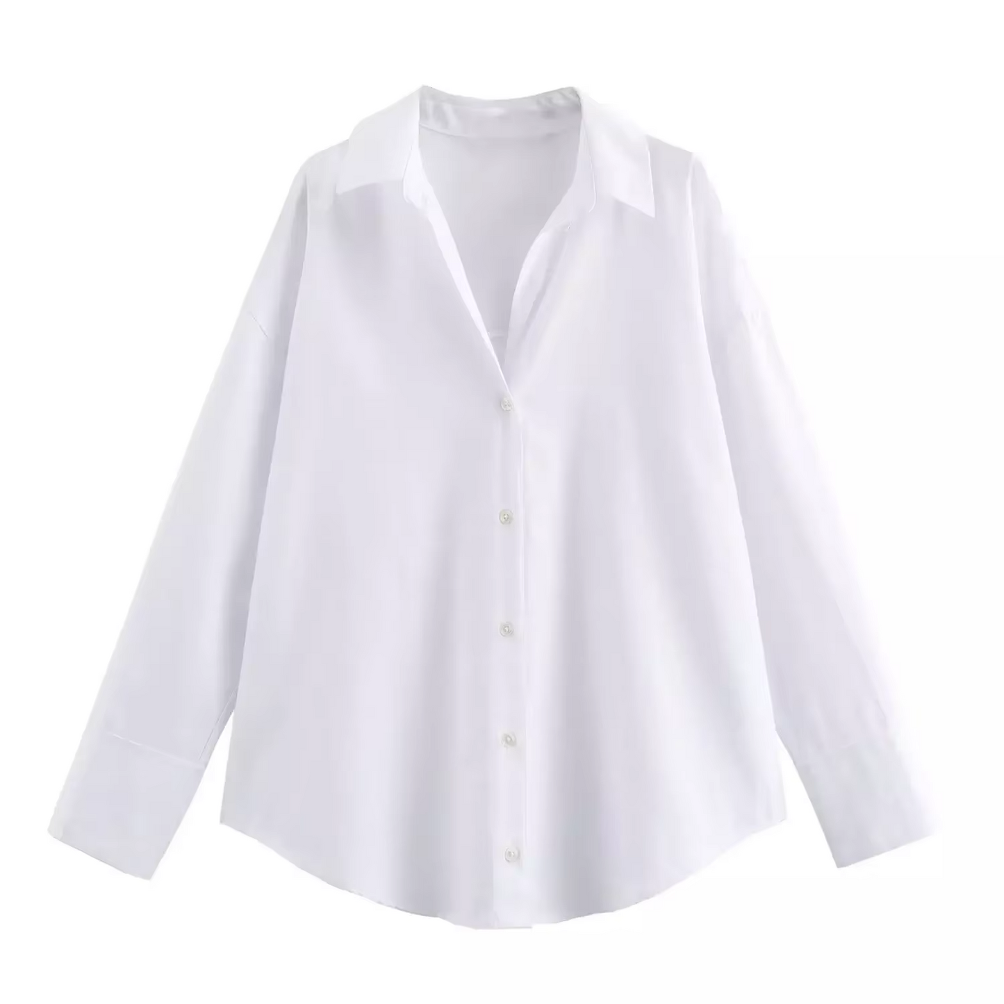 Cotton Oxford Chic Long Sleeve