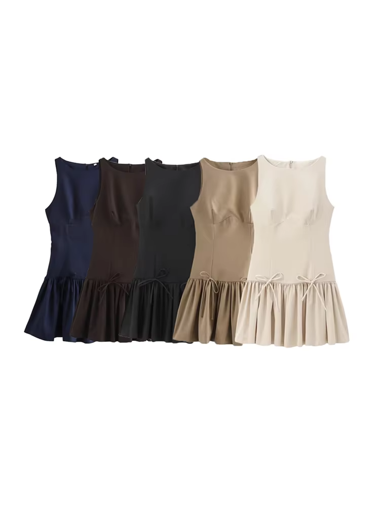 Women's Ruffled Mini Dress