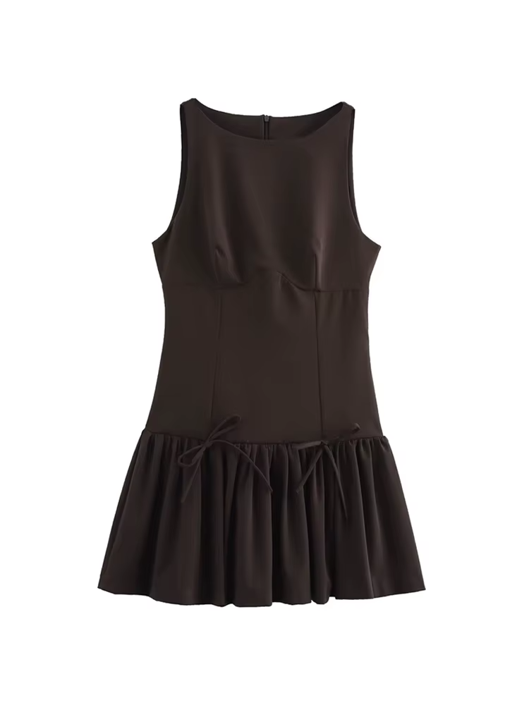 Women's Ruffled Mini Dress