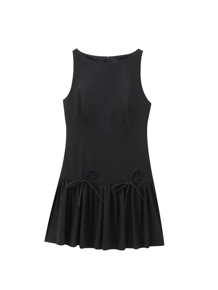 Women's Ruffled Mini Dress