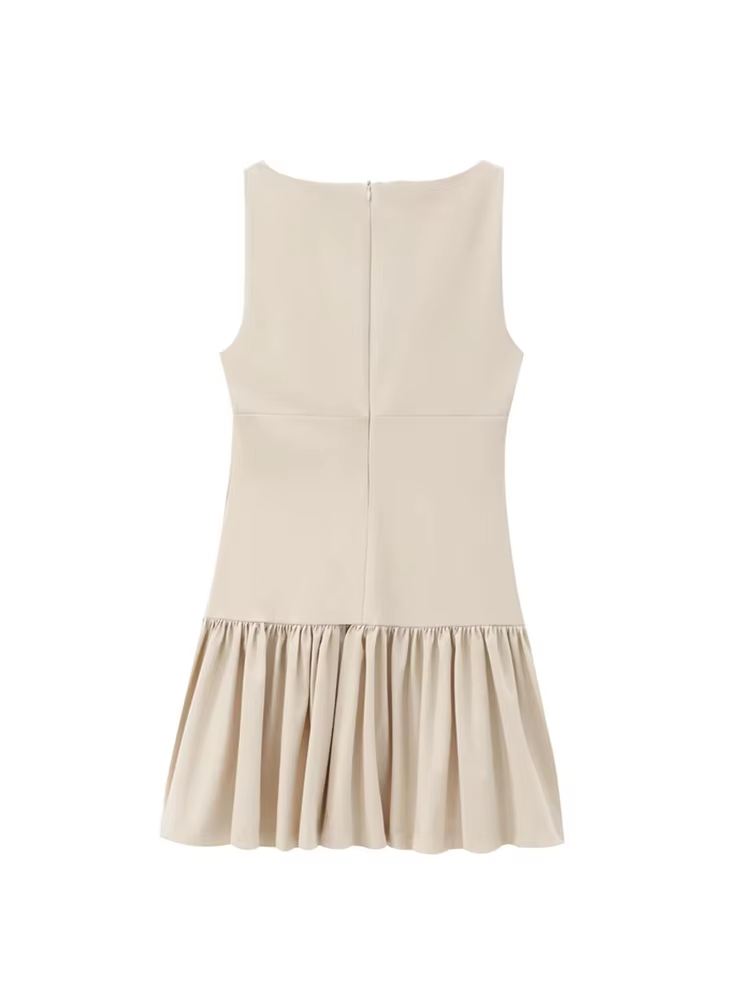 Women's Ruffled Mini Dress