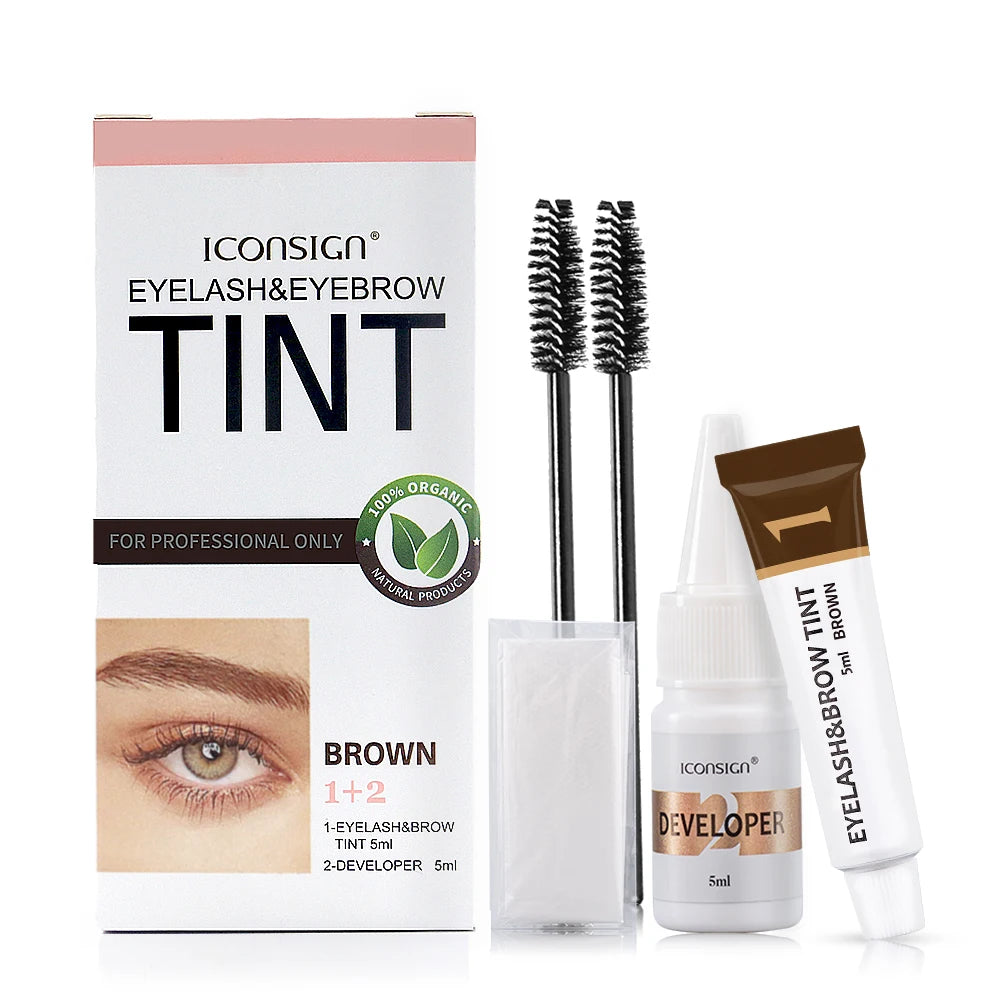 ICONSIGN Eyelash Eyebrow Dye Tint Kit