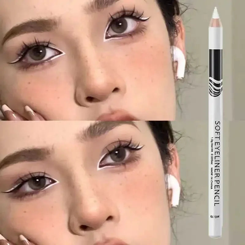 Waterproof White Eye Liner Pencil