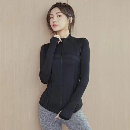 Zip Fitness Sleeve Top