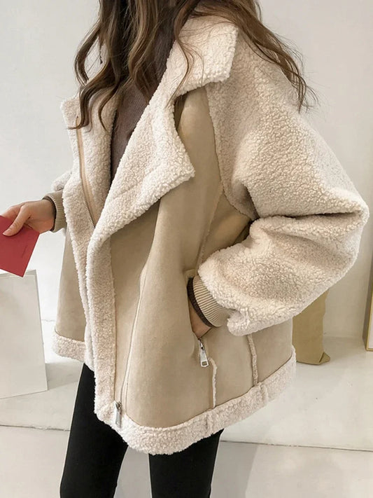 Plus Size Thickened Winter Casual Loose Outerwear