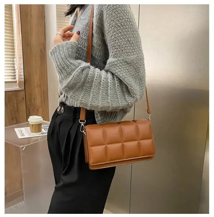 Leather Crossbody Bag Trend Classic Handle Handbag