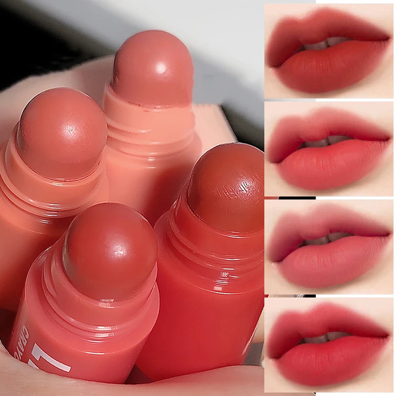 4 In 1 Lip Tint Non-stick Cup Multicolor Lipstick Pen