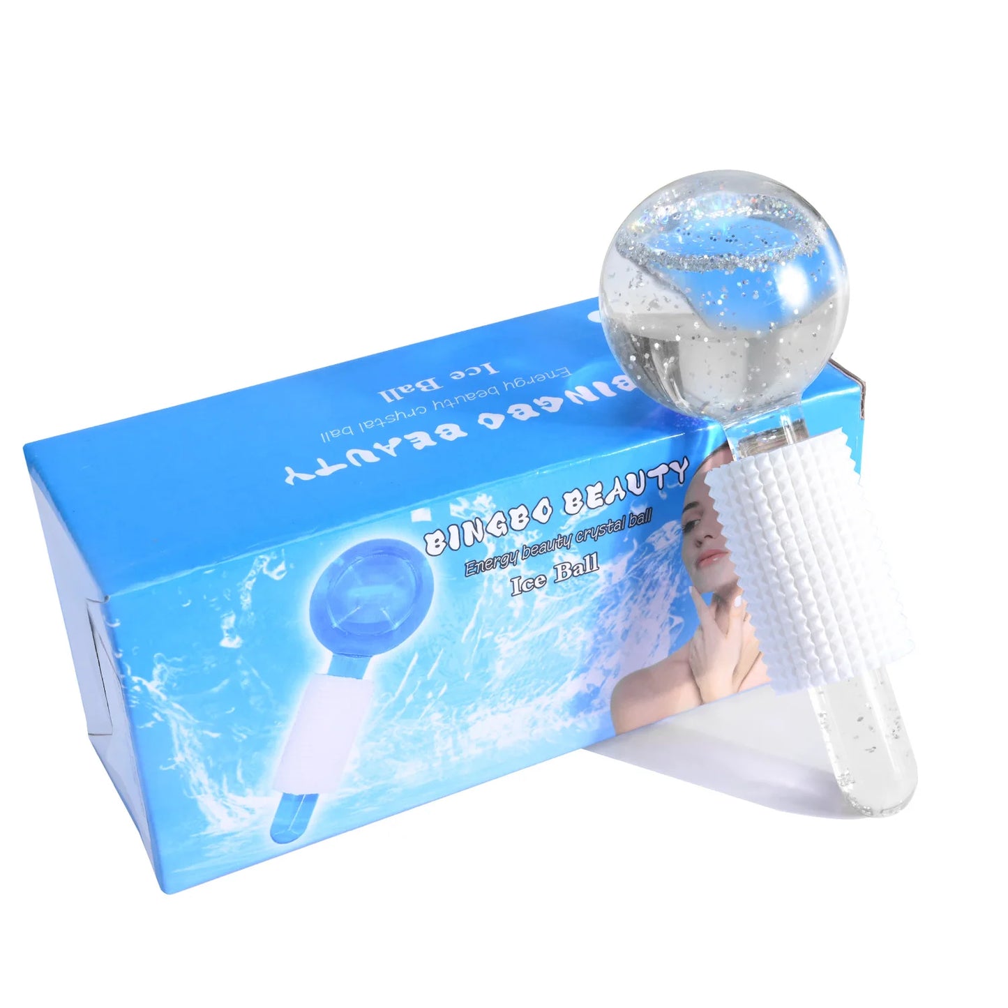 New exquisite ice hockey glass ball
