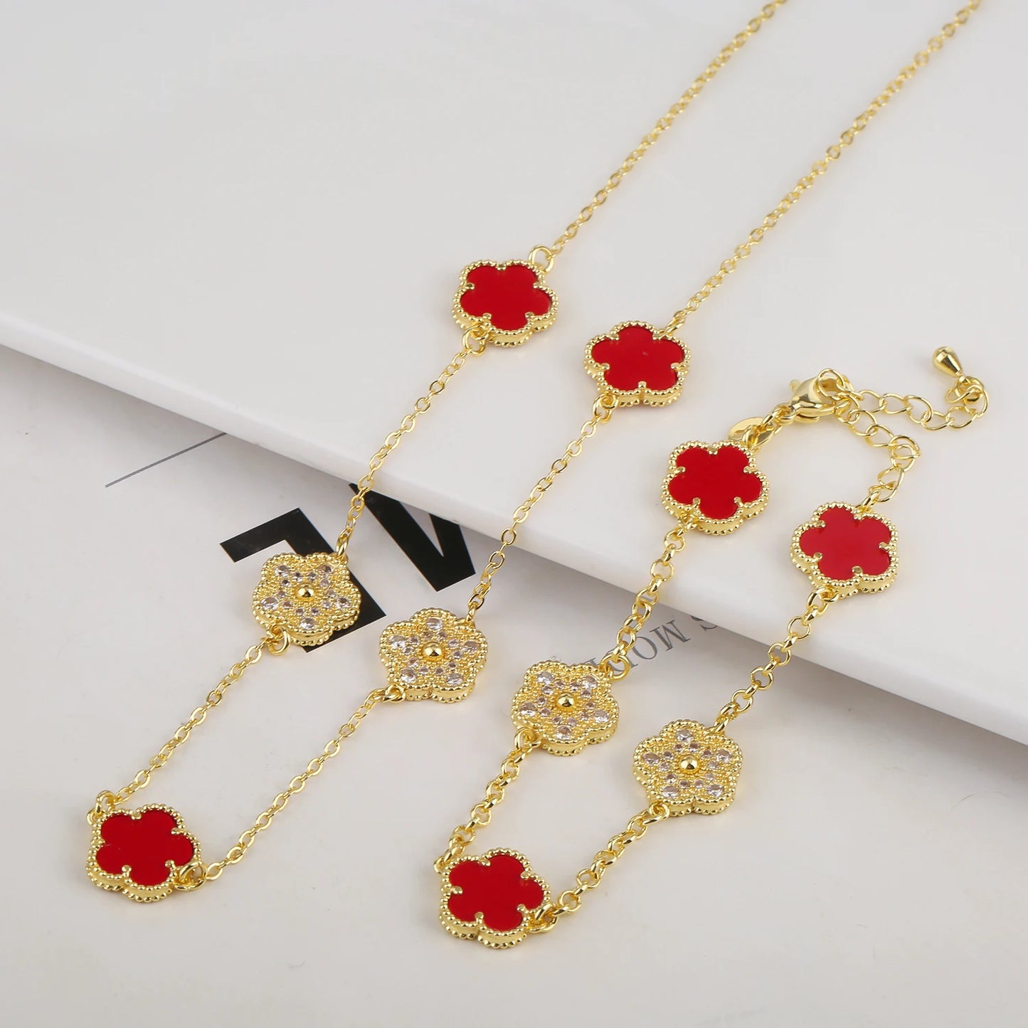 High Quality Diamond Micro Set Necklace/Bracelet