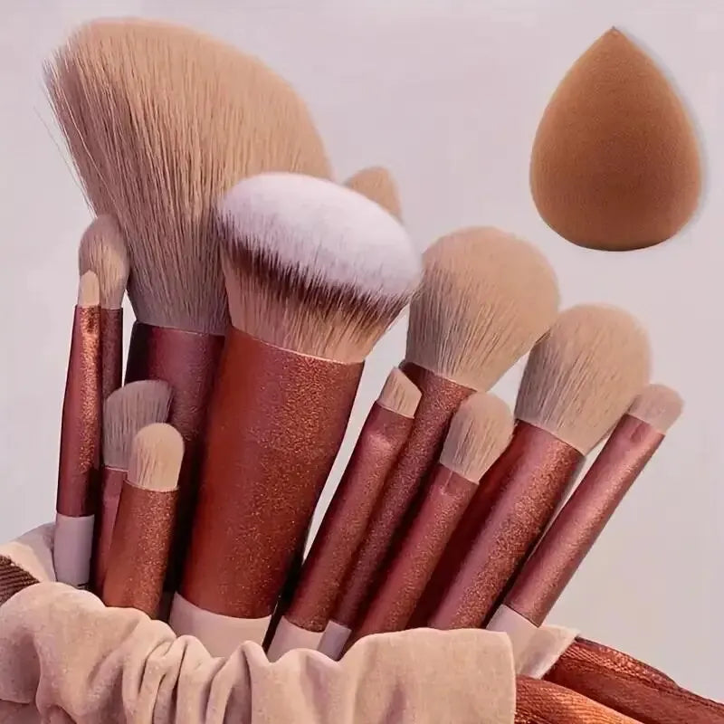 Soft Fluffy Makeup Brush Set