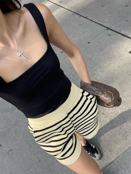 Tossy Striped Knit Set