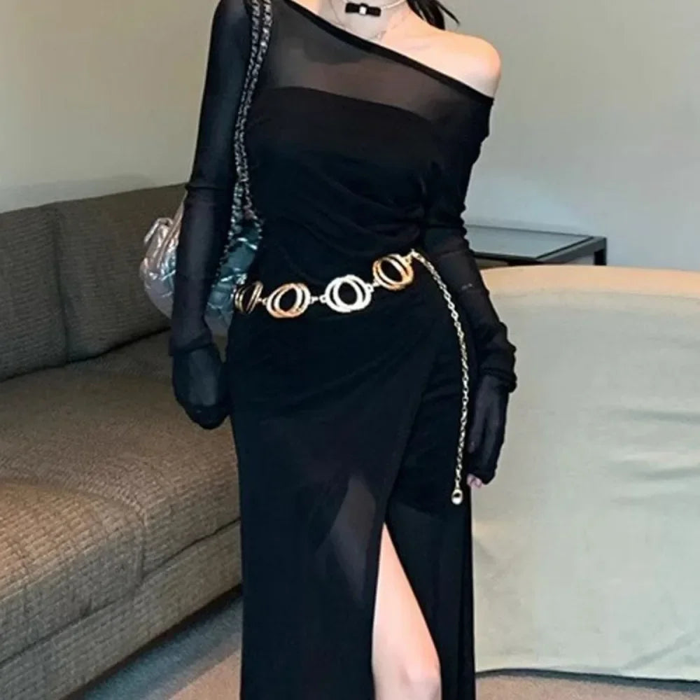 Ring Waist Chain Belt