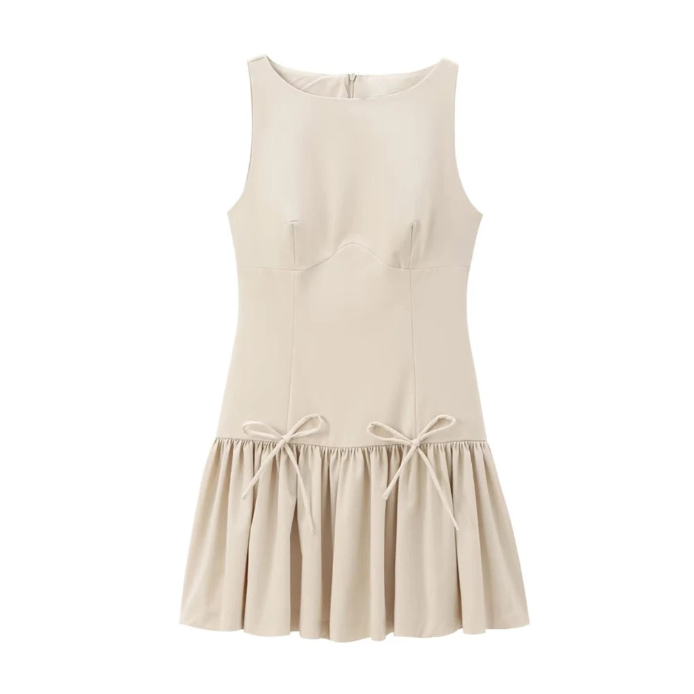 Women's Ruffled Mini Dress