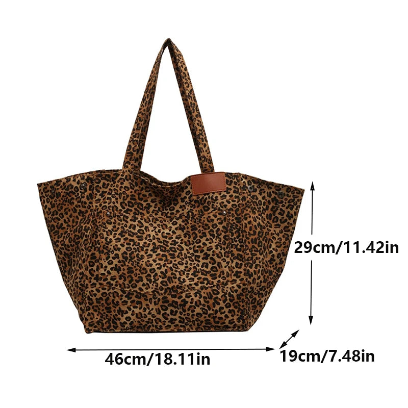 Leopard Pattern Tote Bag