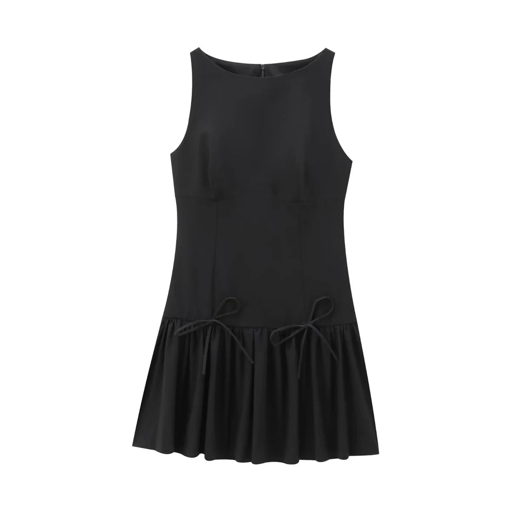 Women's Ruffled Mini Dress