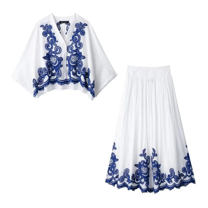 Embroidered Elegant Set