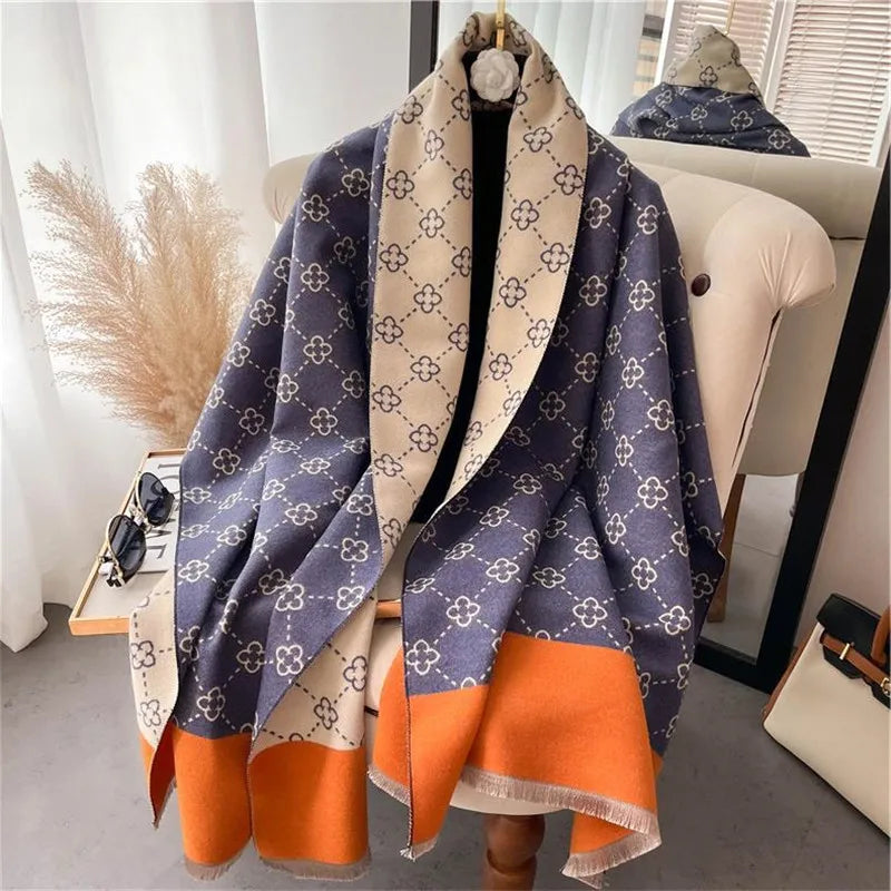 Luxury Print Thick Pashmina Scarves