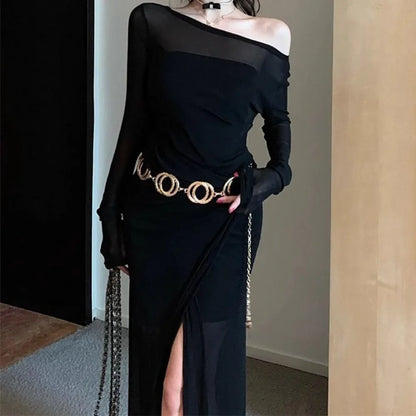 Ring Waist Chain Belt