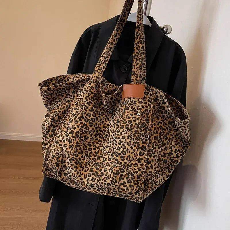 Leopard Pattern Tote Bag