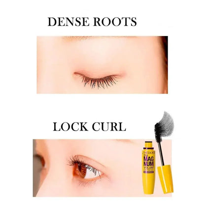 Long Lasting Waterproof Black Eye Mascara