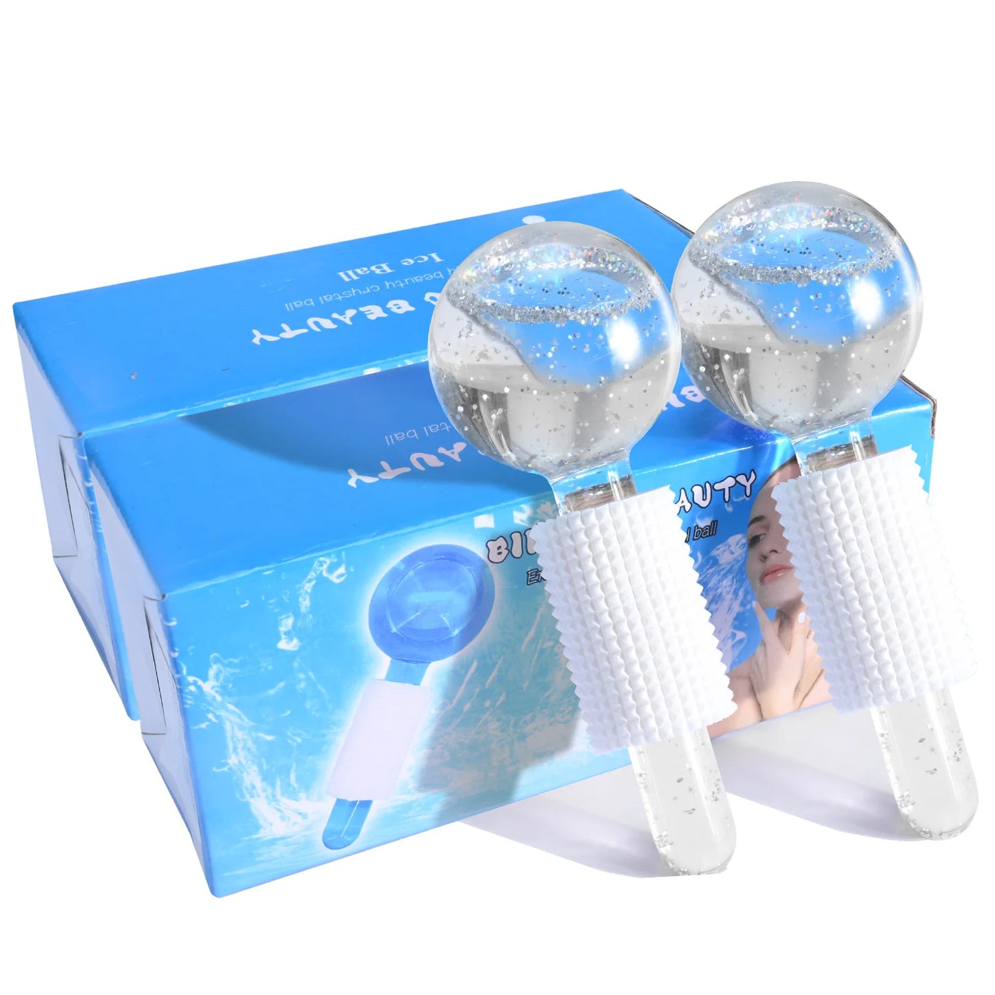 New exquisite ice hockey glass ball