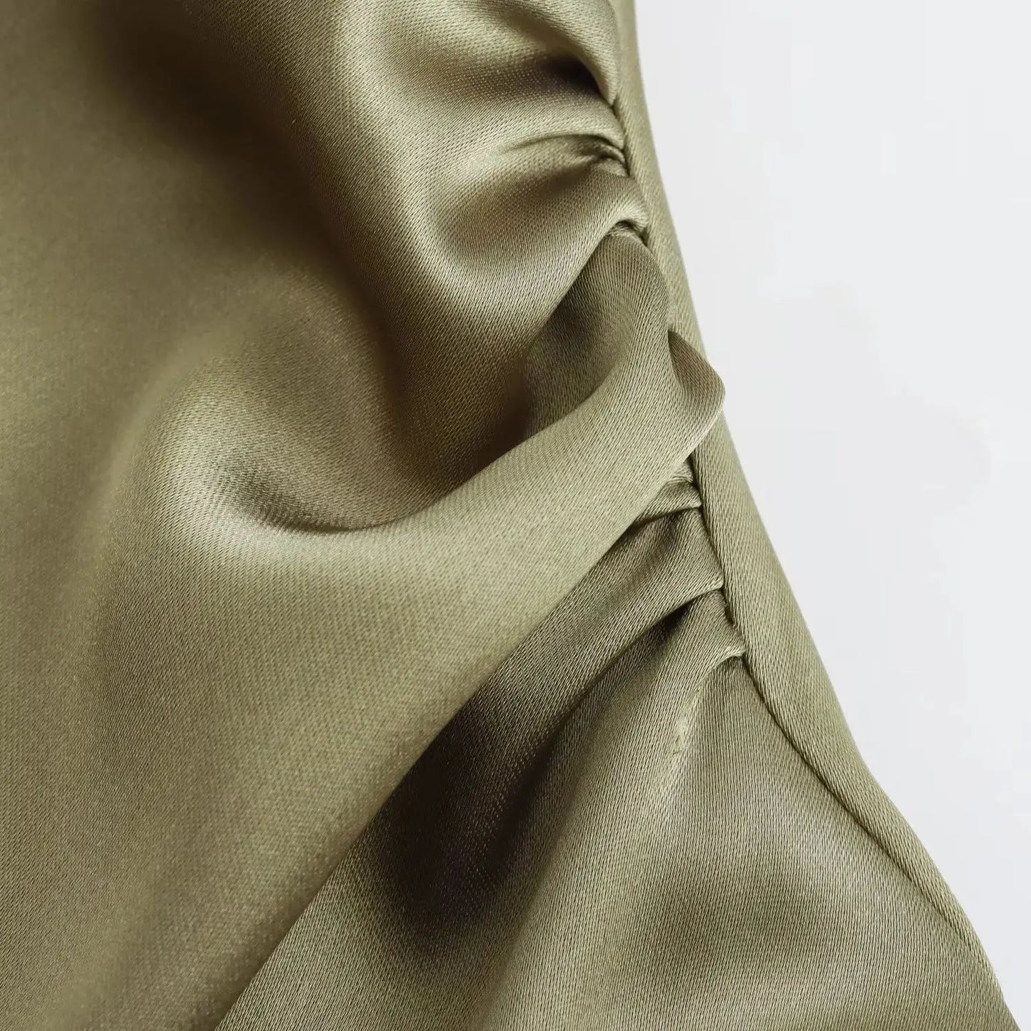 Satin Slip Midi Dress