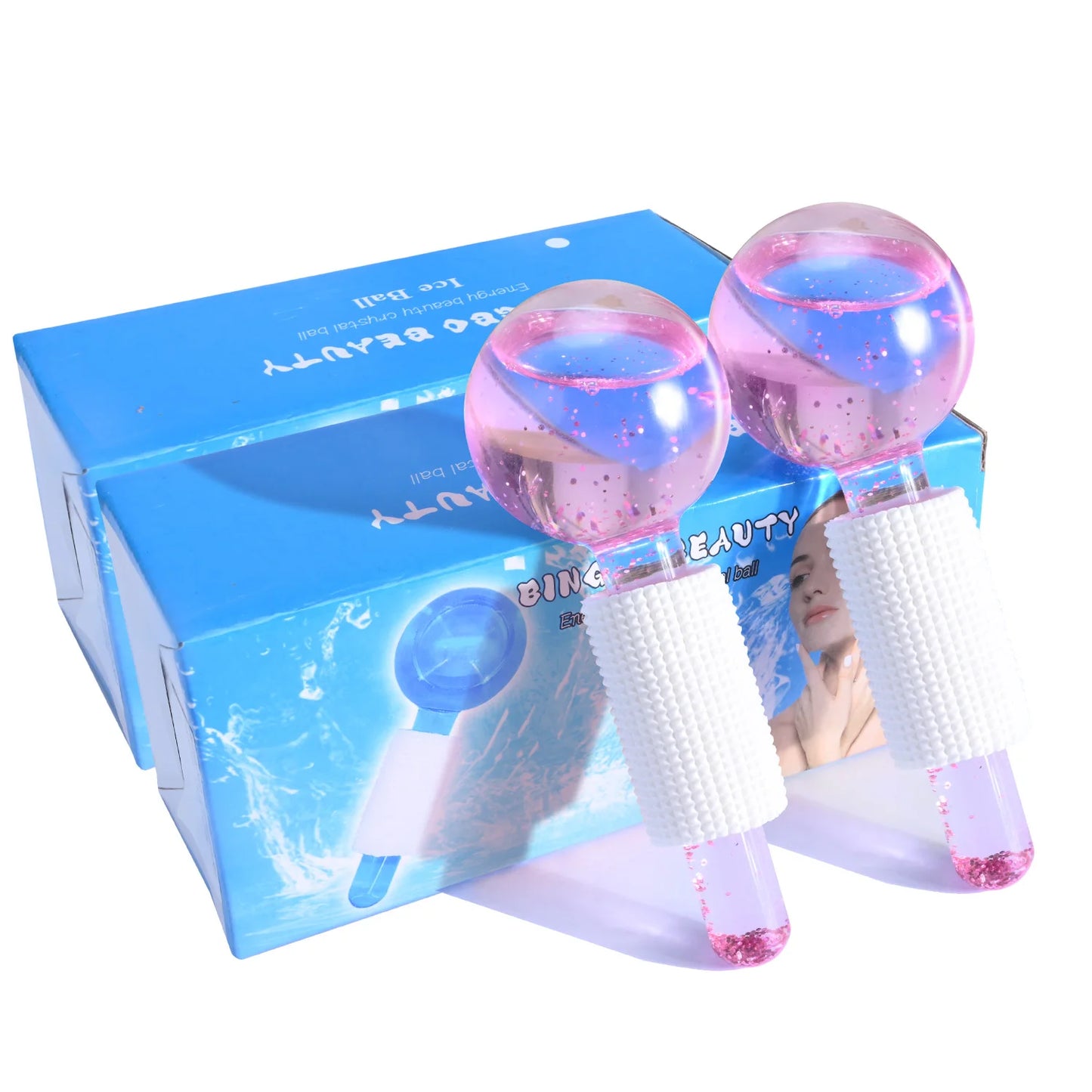 New exquisite ice hockey glass ball