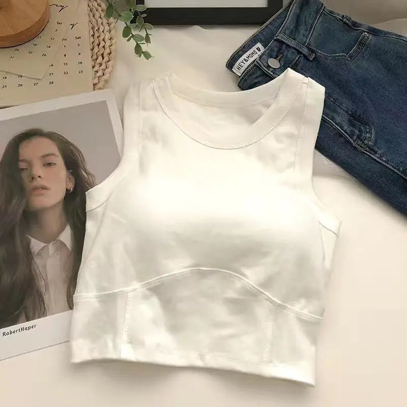 Sports Bra Slim Tube Top