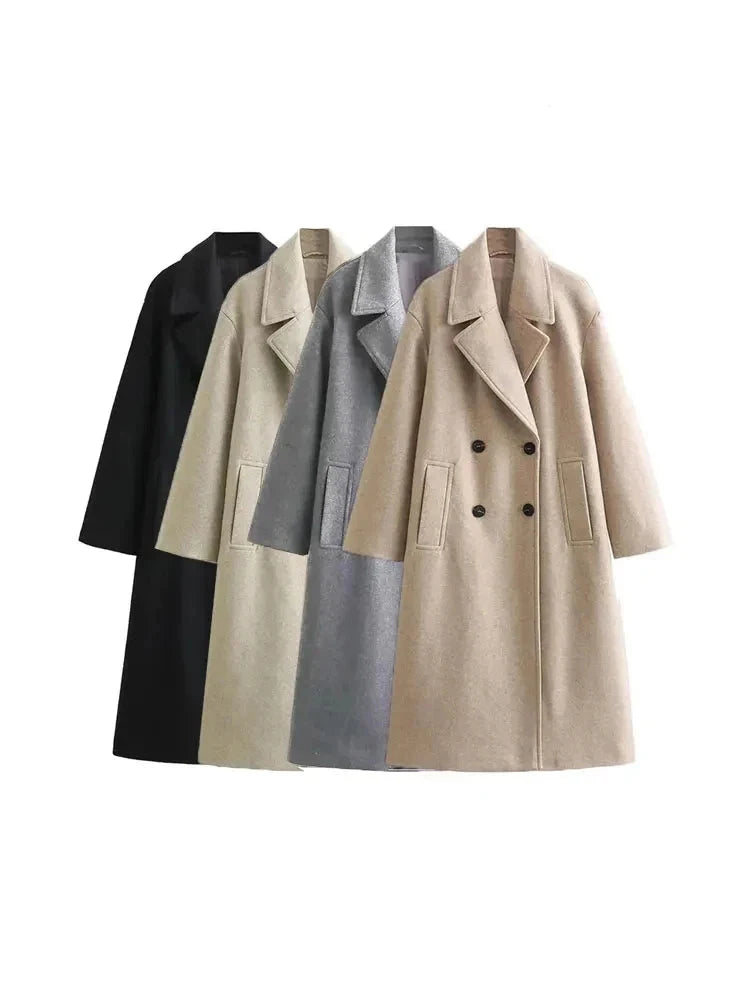 Soft Oversized Woolen Chic Outerwear