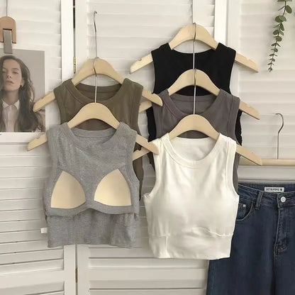 Sports Bra Slim Tube Top