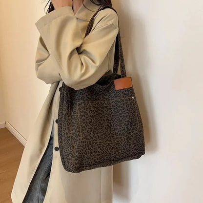 Leopard Pattern Tote Bag