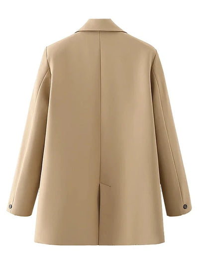 Formal Blazer Coat Woman Outerwear