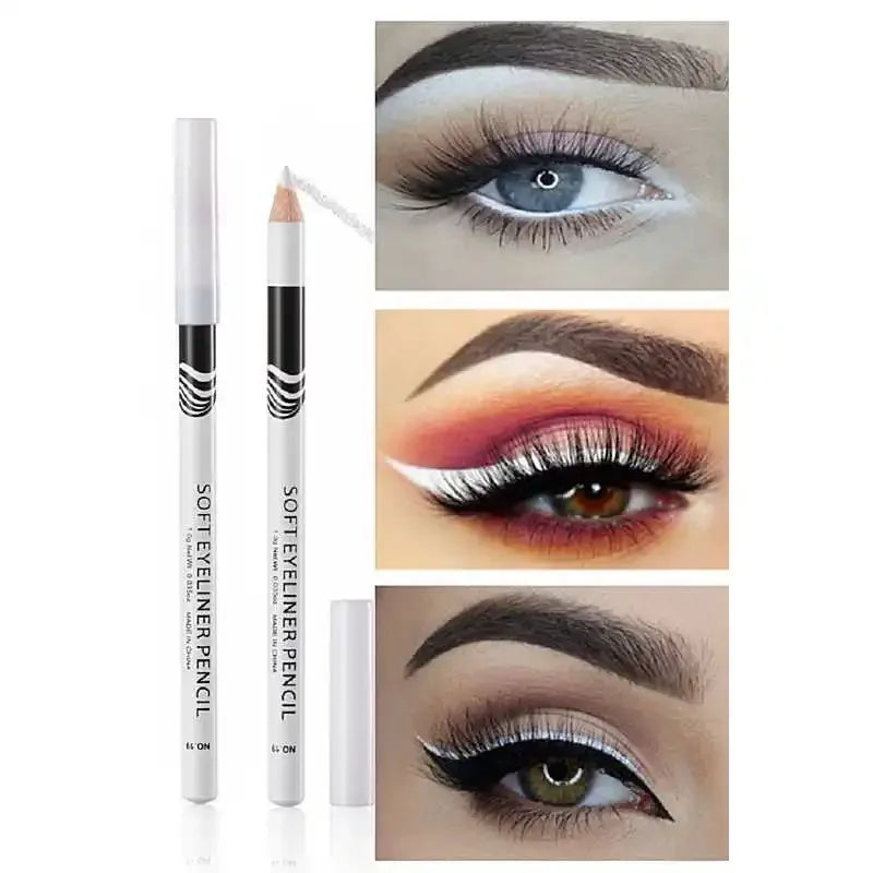 Waterproof White Eye Liner Pencil